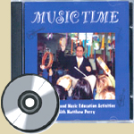 Music Education Activities with Matthew Perry 
An enjoyable music resource for parents, carers, children and teachers. Each song, dance, rhyme and listening exercise reinforces fundamental music skills. Children will be encouraged to say, listen, clap, dance and sing. Includes extension activities for the home or classroom. 
Suitable for Early Years. 
 